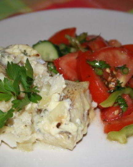 Рецепт нототении в духовке с двумя сырами