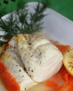 Отварная треска