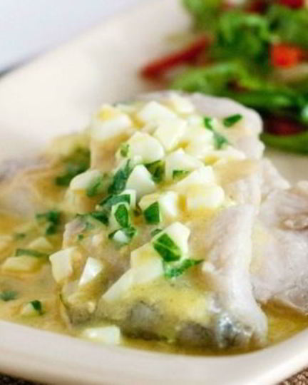 Рецепт рыбы отварной с соусом польским