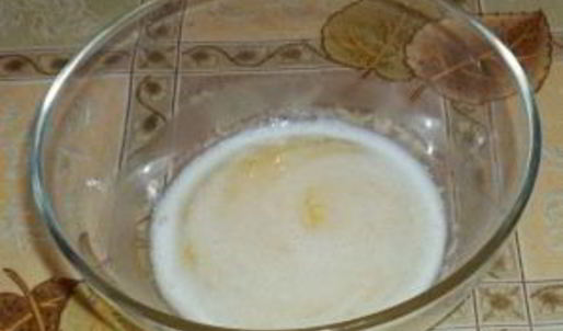 рыба отварная с соусом польским