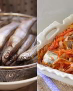 Рыба под маринадом из моркови и лука