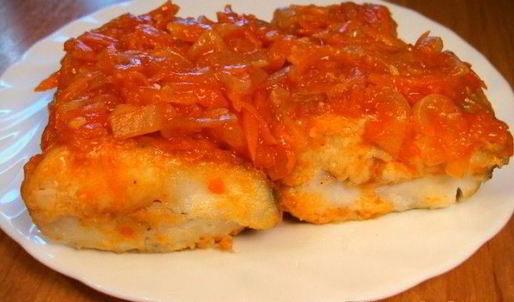 рыба под маринадом