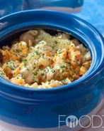 Рыба с картошкой в горшочке