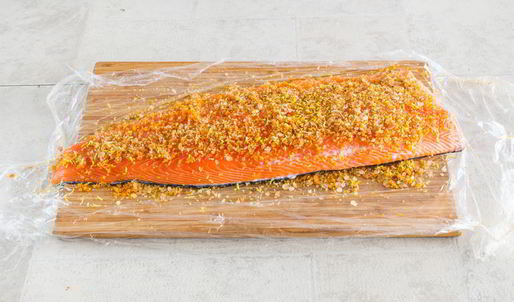 рыба в цитрусовом маринаде