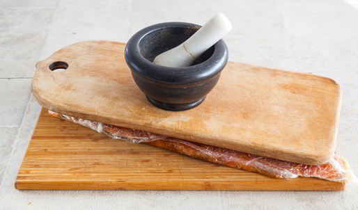 рыба в цитрусовом маринаде