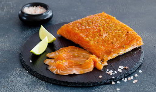 рыба в цитрусовом маринаде