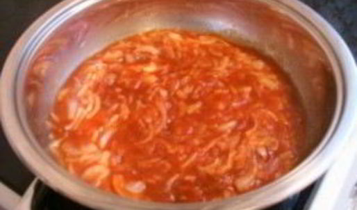 рыба, жаренная под соусом