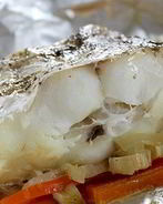 Сайда в фольге в духовке