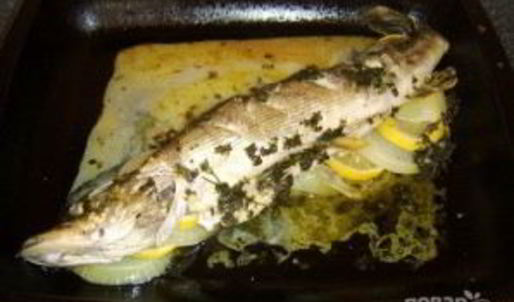 щука, запеченная в духовке