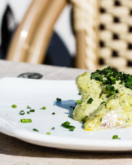 Рецепт сельди в травах