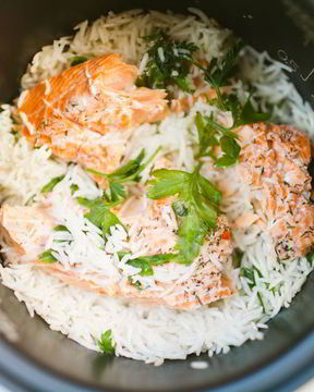 Семга в мультиварке