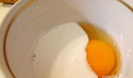 спинка минтая, запеченная с яйцом