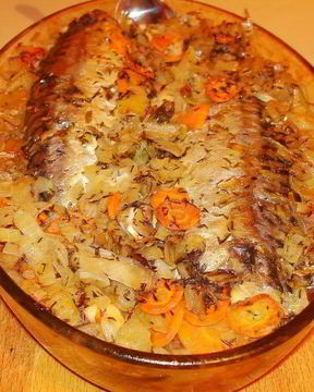 Ставрида в духовке