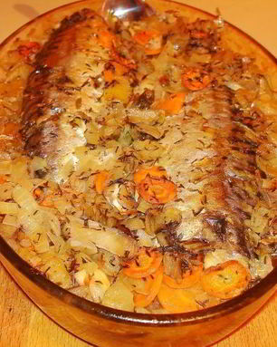 Ставрида в духовке