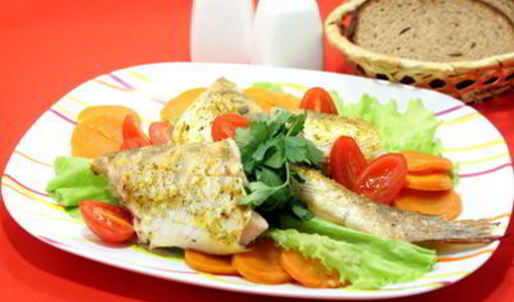 судак запеченный в фольге