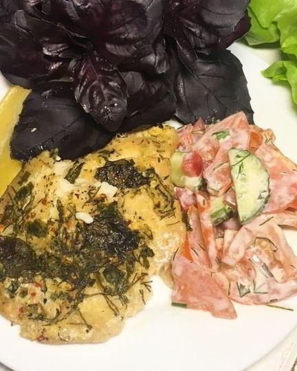 Рецепт тилапии с базиликом