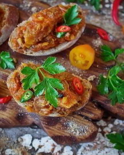 Рецепт эскабеча из судака с хрустящей корочкой из отрубей