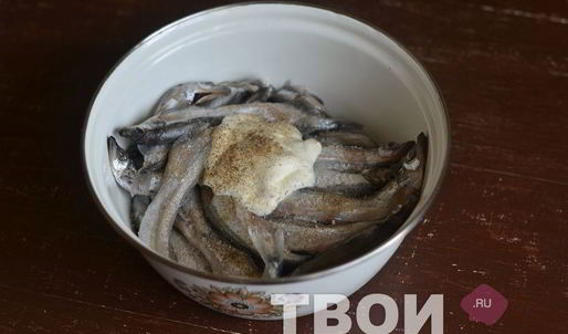 запеченная мойва