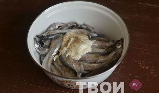 запеченная мойва