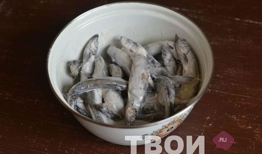 запеченная мойва