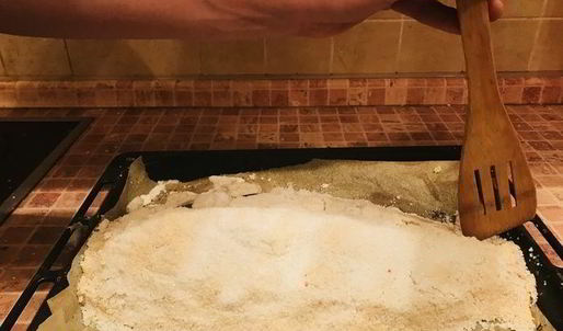 запеченная рыба в соли