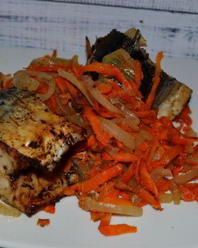 Запеченная скумбрия