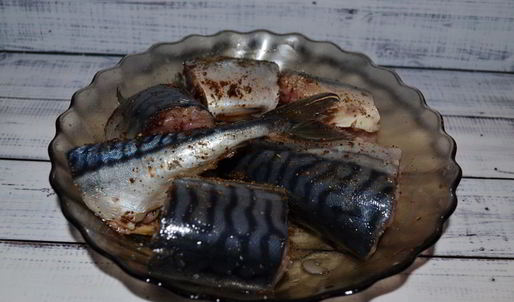 запеченная скумбрия