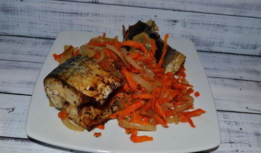 запеченная скумбрия