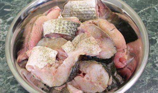 жареная кефаль