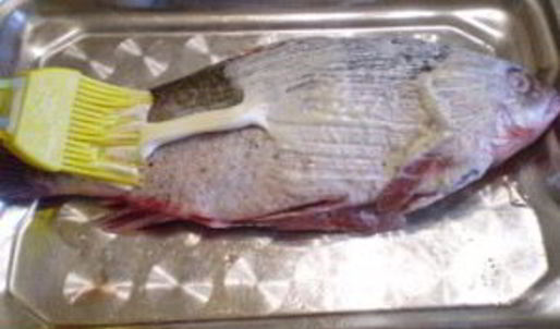 жареная рыба в майонезе