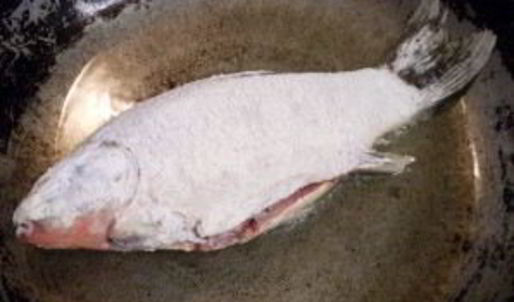 жареная рыба в майонезе