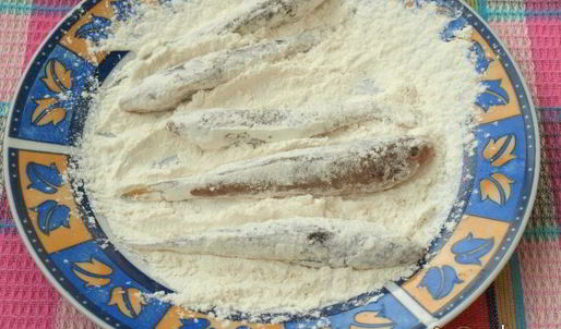 жареные пескари