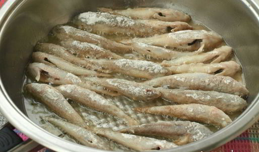 жареные пескари