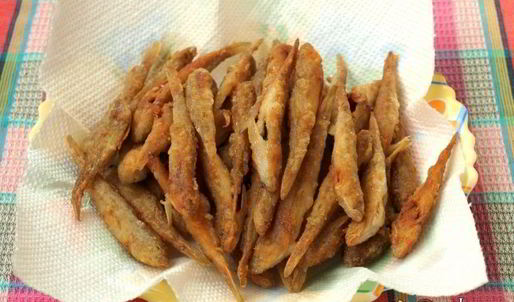 жареные пескари