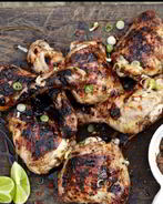 Быстрый куриный шашлык, маринованный в ромовой заправке