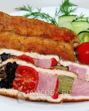 Фаршированный шашлычок