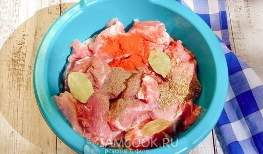 грузинский шашлык