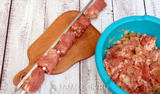 грузинский шашлык