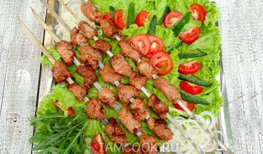 грузинский шашлык