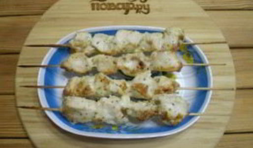 куриные шашлычки на шпажках в духовке для детей