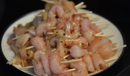 куриные шашлычки satay