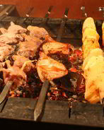 Оригинальный шашлык из сома