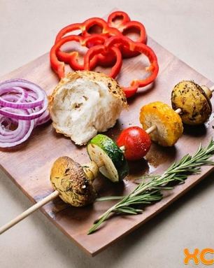 Овощной шашлык