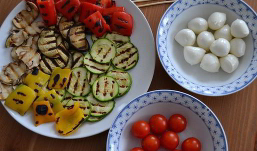 овощные шашлычки