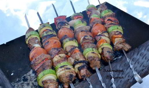 простой шашлык