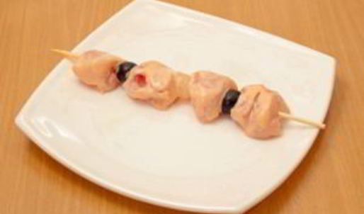 шашлычки домашние, маринованные в розовом соусе