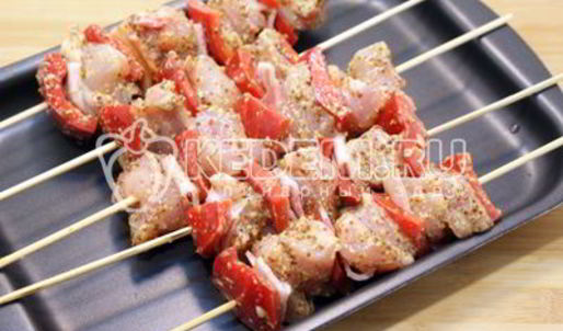 шашлычки из курицы