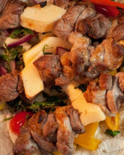 Рецепт шашлыка из баранины с айвой