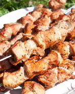 Шашлык из филе индейки