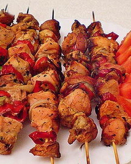 Рецепт шашлыка из филе курицы